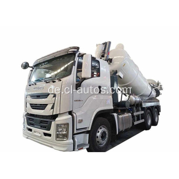 Isuzu Giga 6x4 14000 Litres 12000L Dieselmotor Drain Jettelanalkanalreinigung Saug